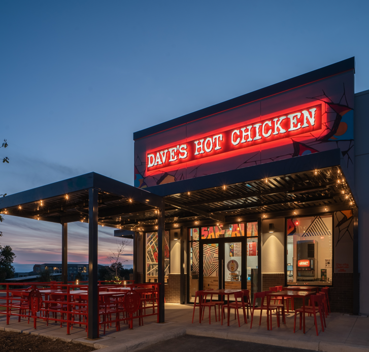 Dave's Hot Chicken location at Rivergate